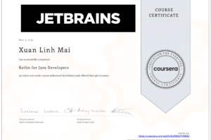 Kotlin for Java Developers by JetBrains – Review & Coding solutions