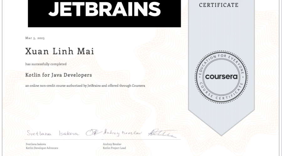 Kotlin for Java Developers by JetBrains – Review & Coding solutions